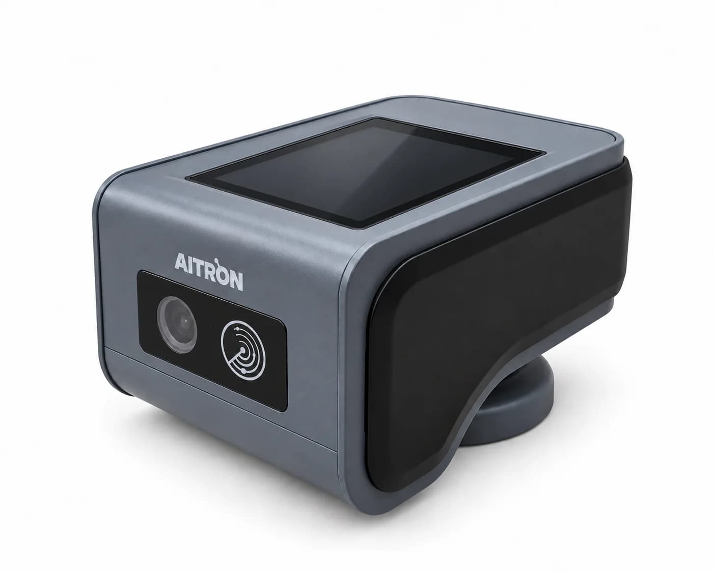 전면 카메라와 상단 화면이 있는 AITRON 퓨전 레이더 단말기